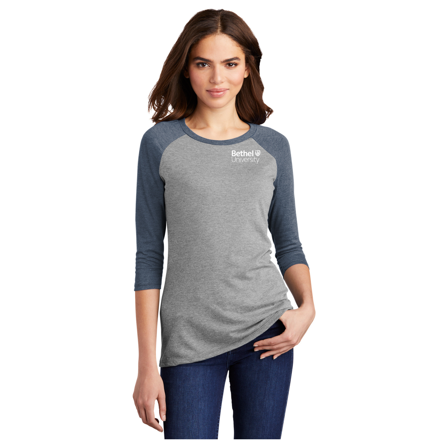 District ® Women’s Perfect Tri ® 3/4-Sleeve Raglan