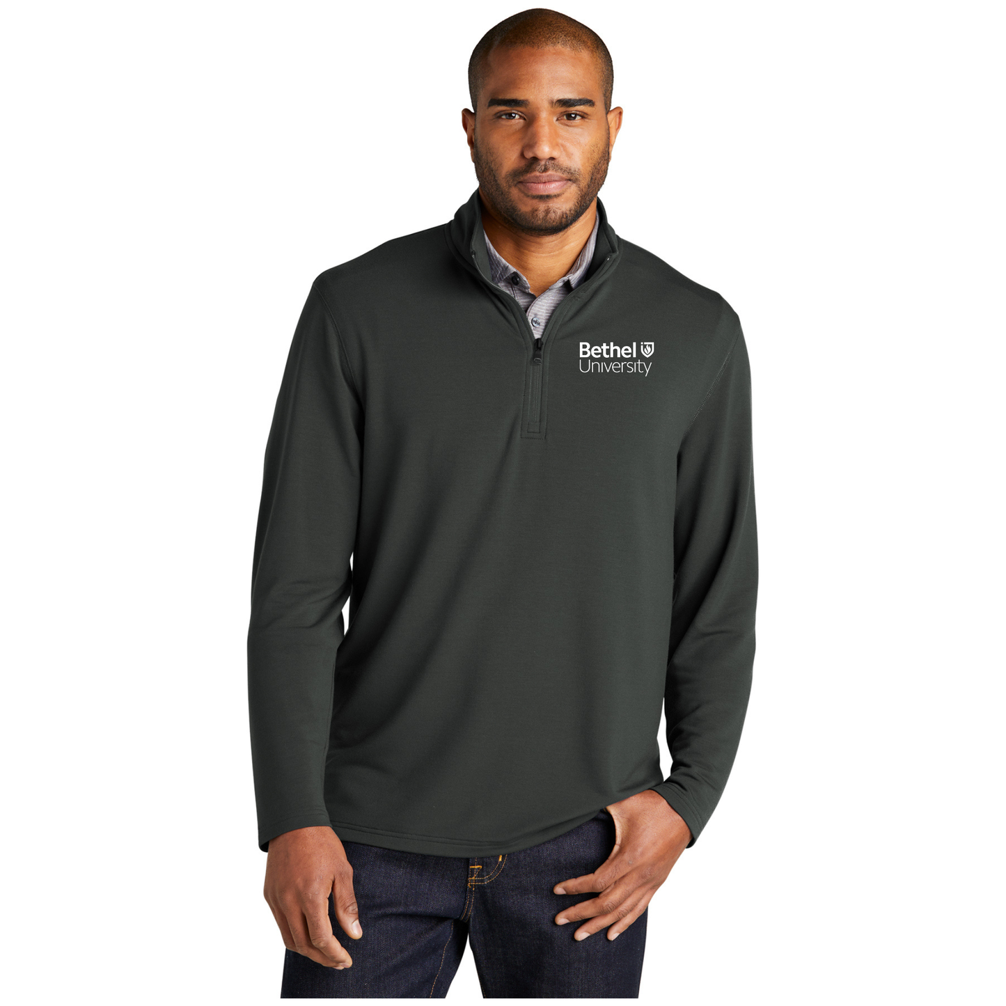 Port Authority® Microterry 1/4-Zip Pullover - K825