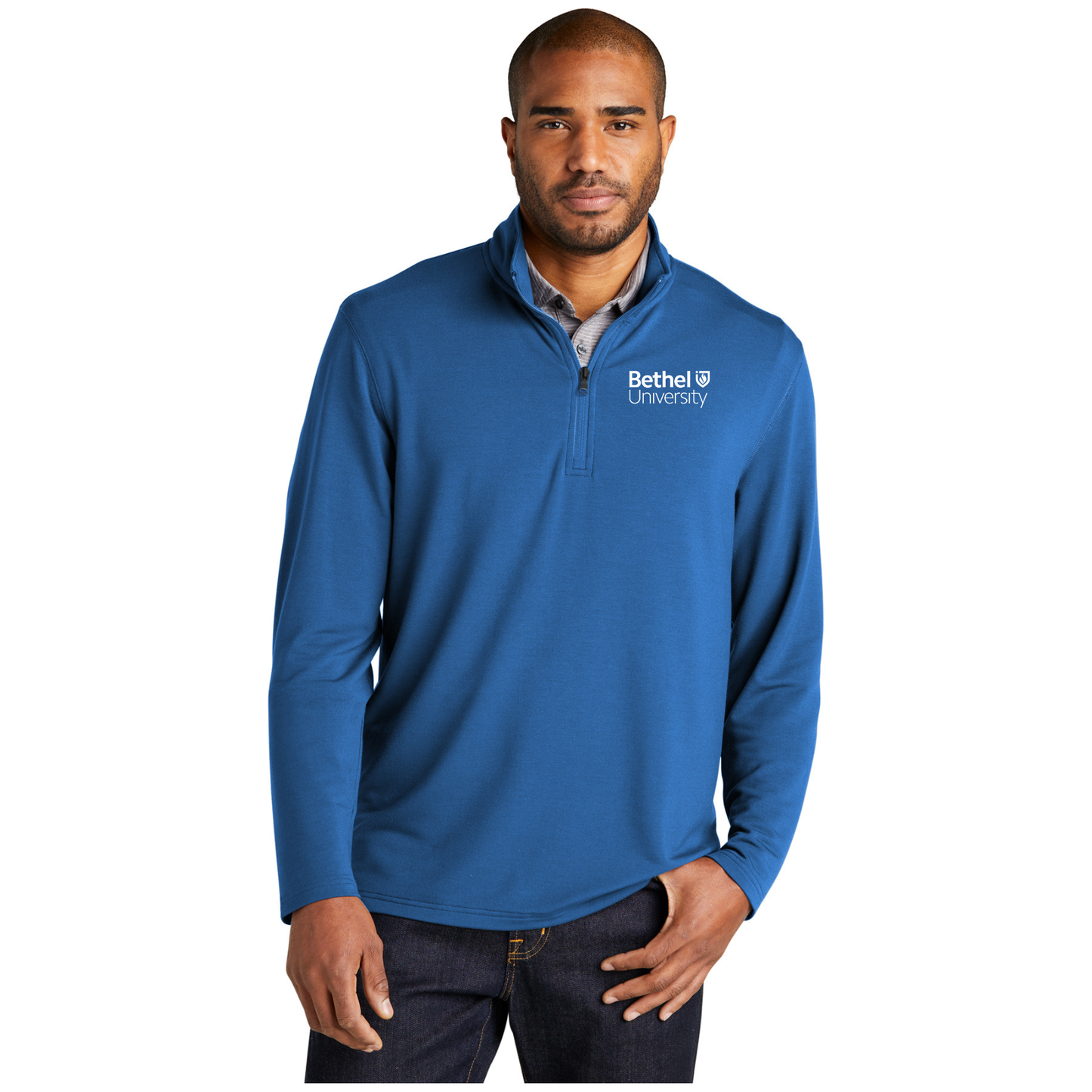 Port Authority® Microterry 1/4-Zip Pullover - K825