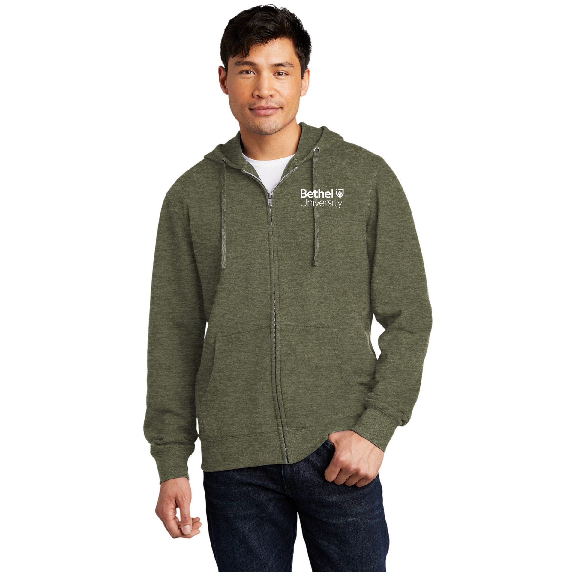 District® V.I.T.™ Fleece Full-Zip Hoodie – Bethel University