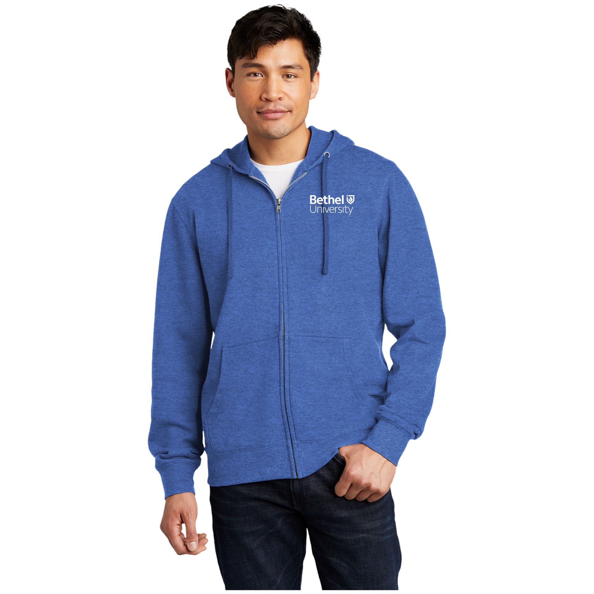 District® V.I.T.™ Fleece Full-Zip Hoodie – Bethel University