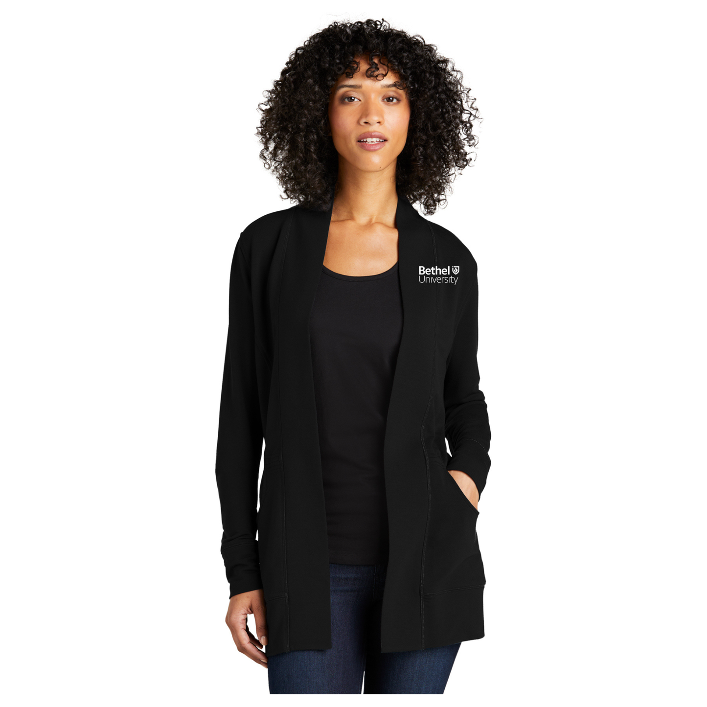 Port Authority® Women's Microterry Cardigan - LK825