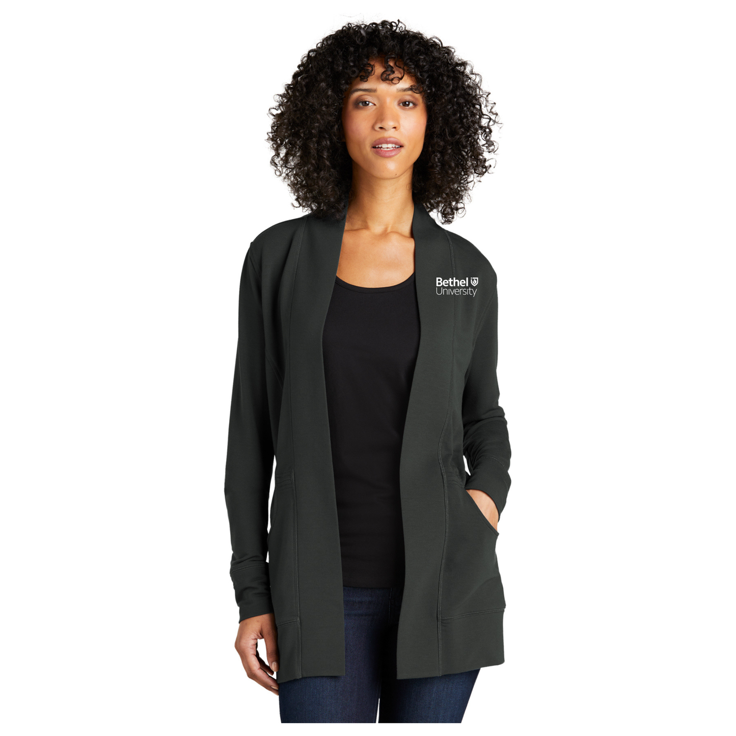 Port Authority® Women's Microterry Cardigan - LK825